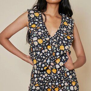 Rachel Antonoff Georgia Top in We Sell Sea Shells XL